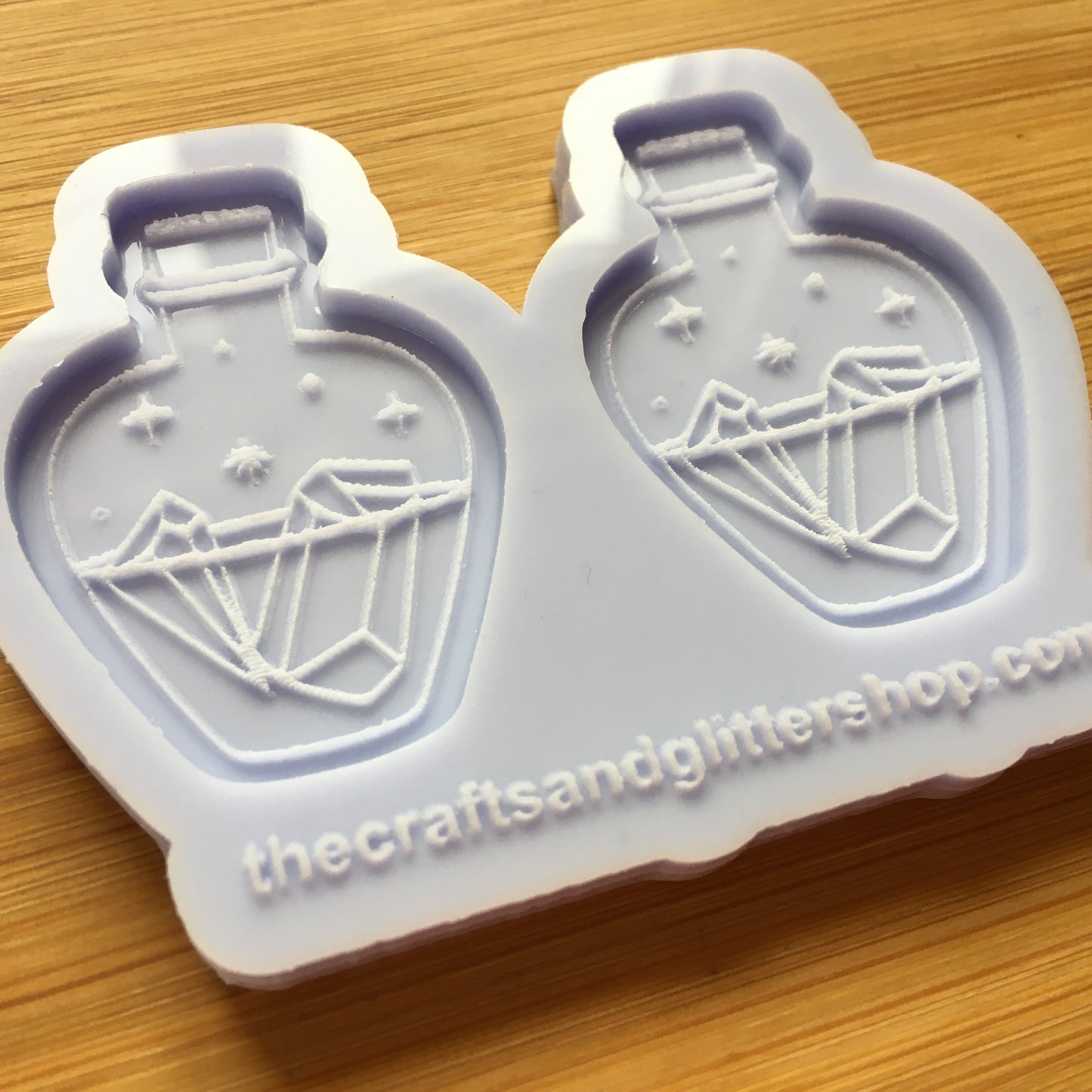 44mm Crystal Jar Silicone Mold