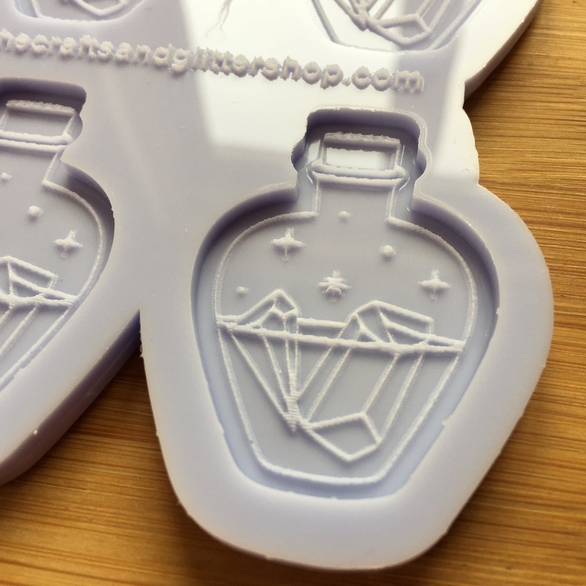 44mm Crystal Jar Silicone Mold