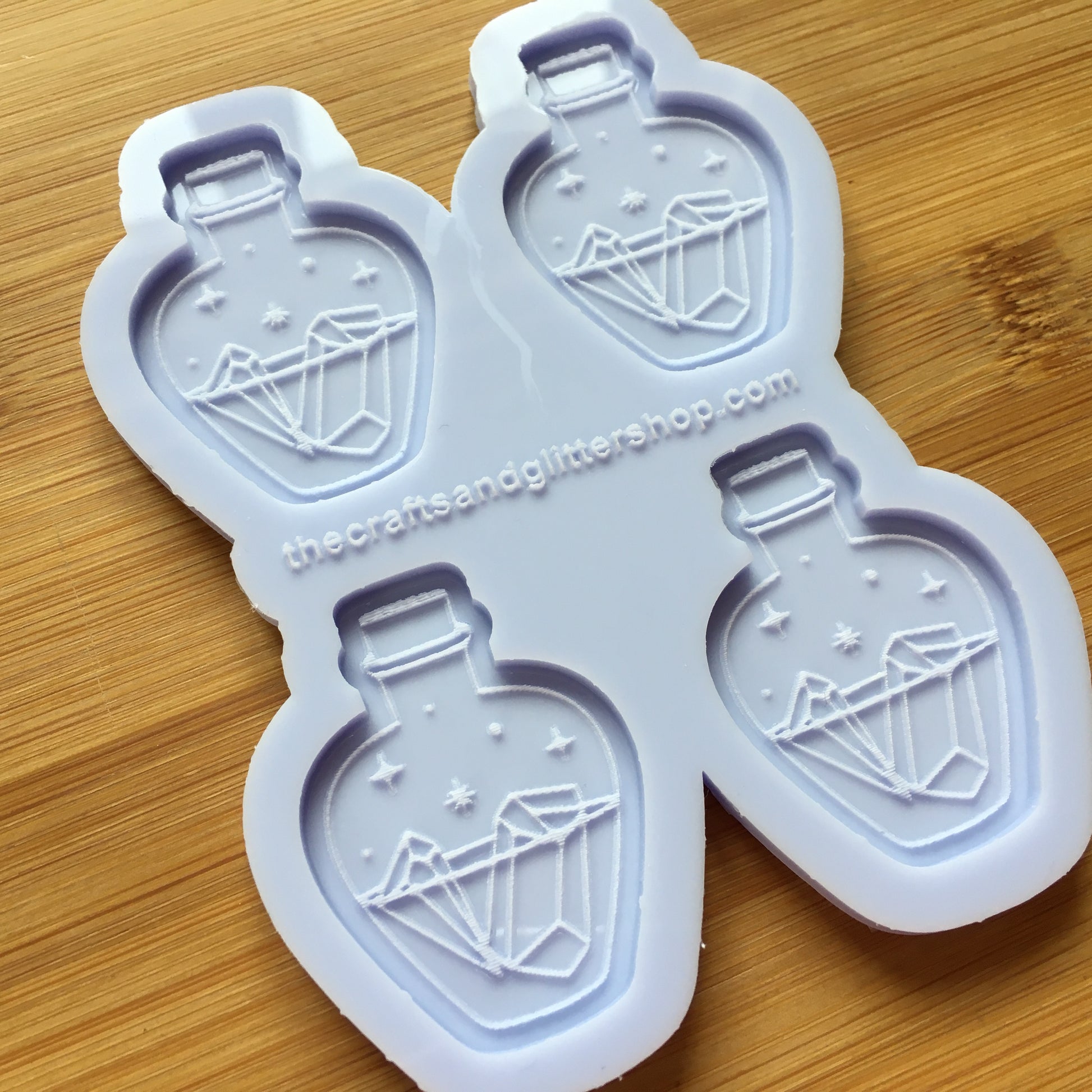 44mm Crystal Jar Silicone Mold