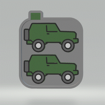 4x4 Offroad Truck Silicone Mold Housing STL File