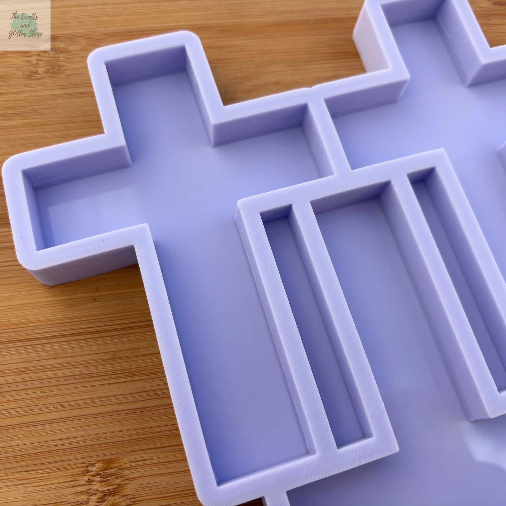5 inch Cross Silicone Mold - The Crafts and Glitter Shop
