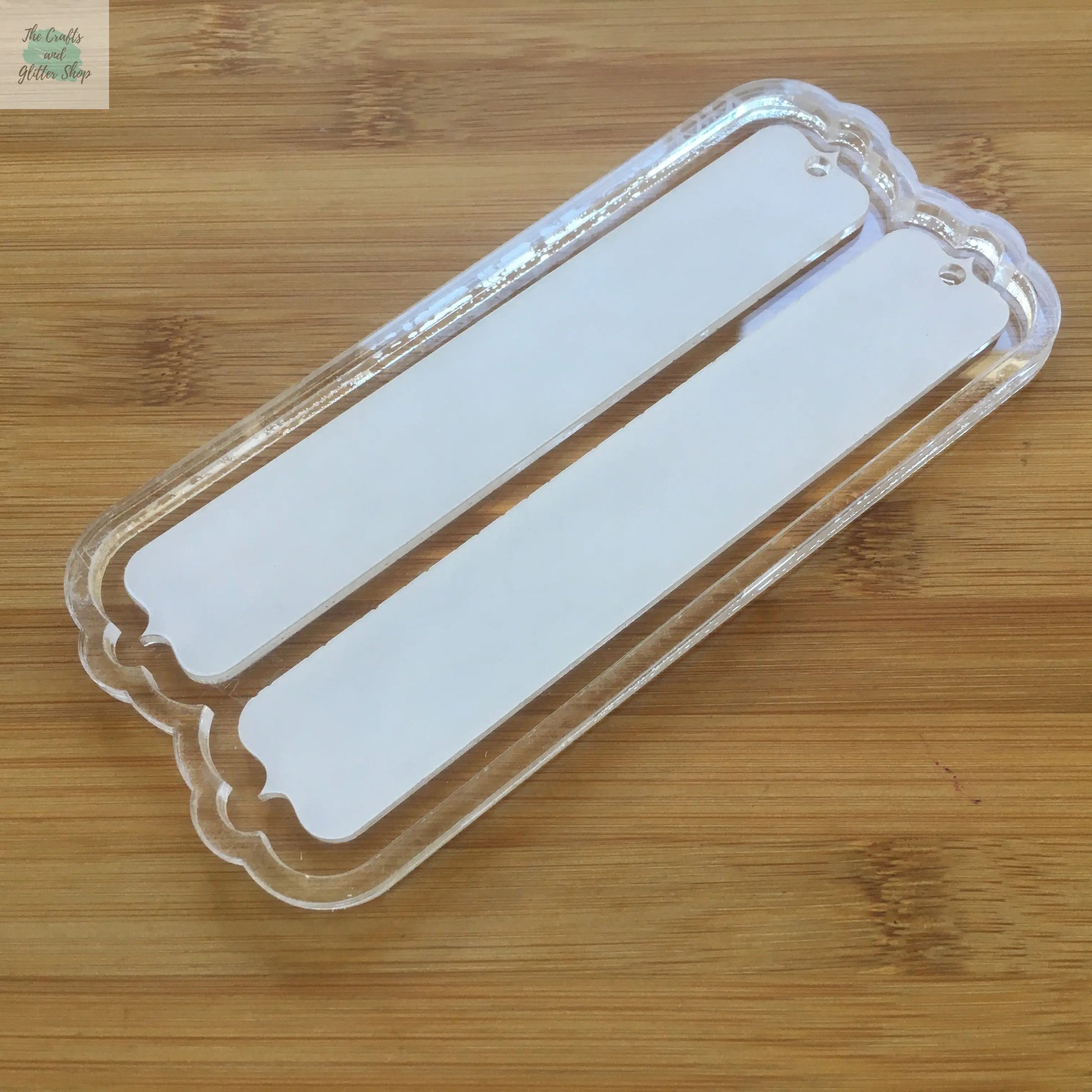 5.5" Bookmark Acrylic Mold Blank - The Crafts and Glitter Shop