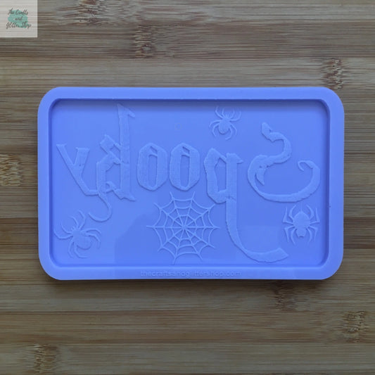 5.9 inch Spooky Silicone Mold The Crafts and Glitter Shop