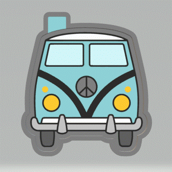 50s Van Silicone Mold Housing STL File