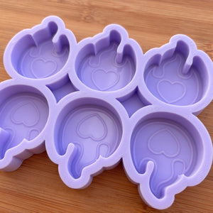 2 inch Flame Silicone Mold