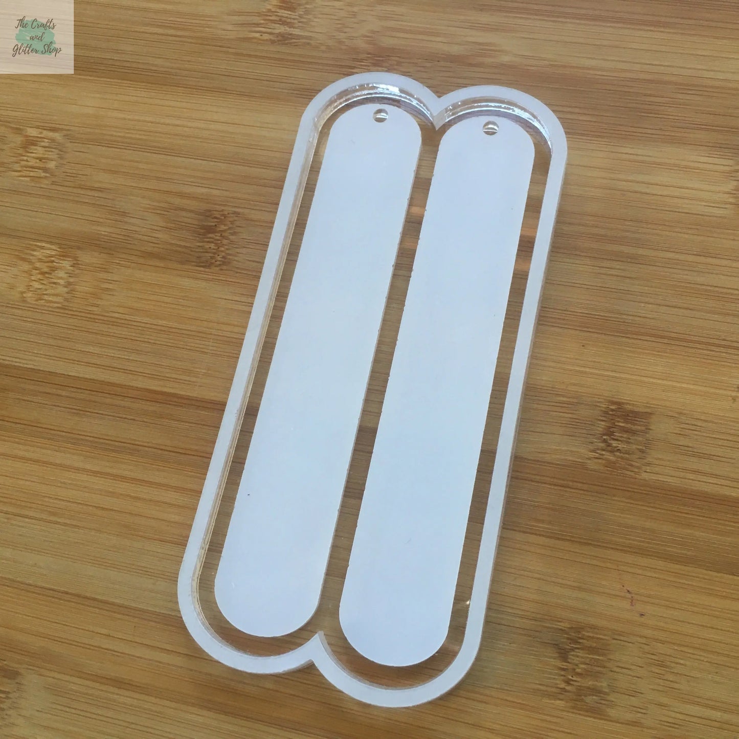 5.5" Bookmark Acrylic Mold Blank