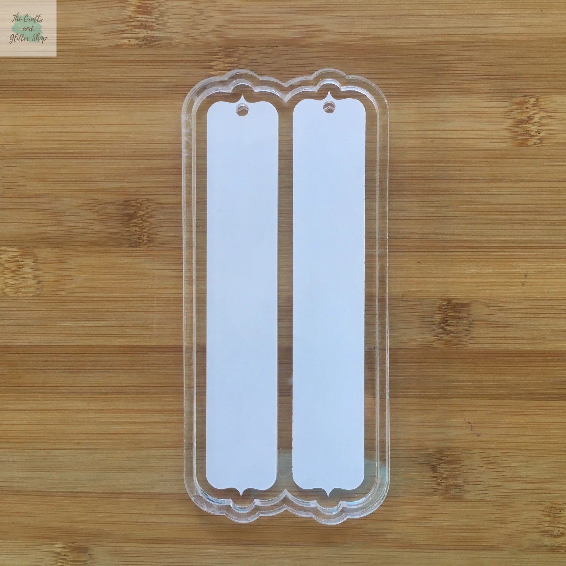 5.5" Bookmark Acrylic Mold Blank