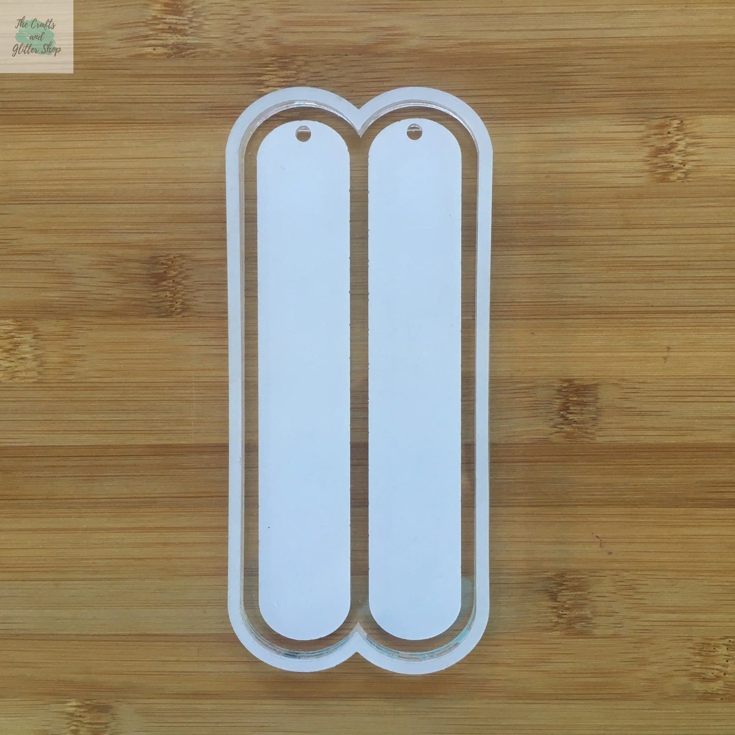 5.5" Bookmark Acrylic Mold Blank