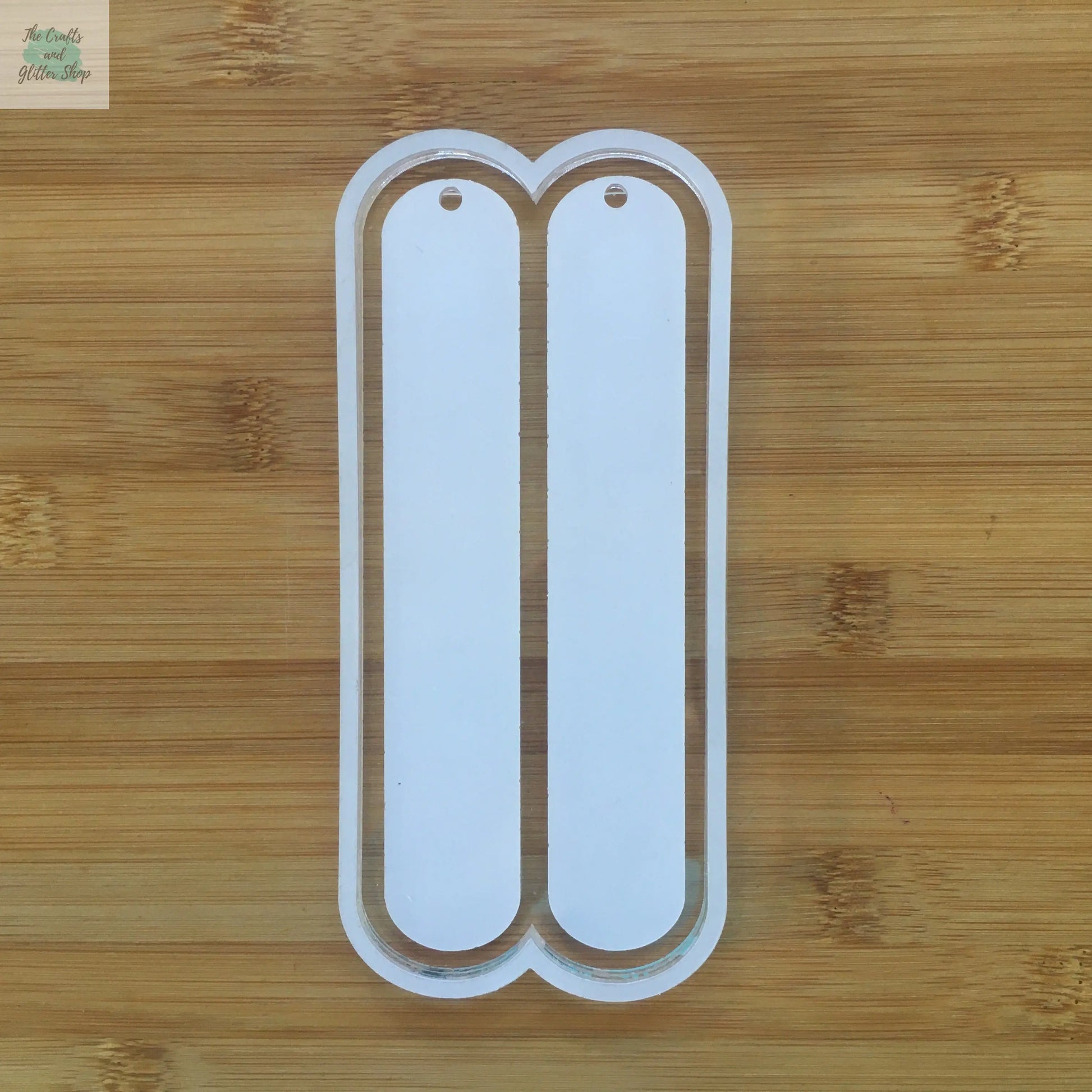 5.5" Bookmark Acrylic Mold Blank