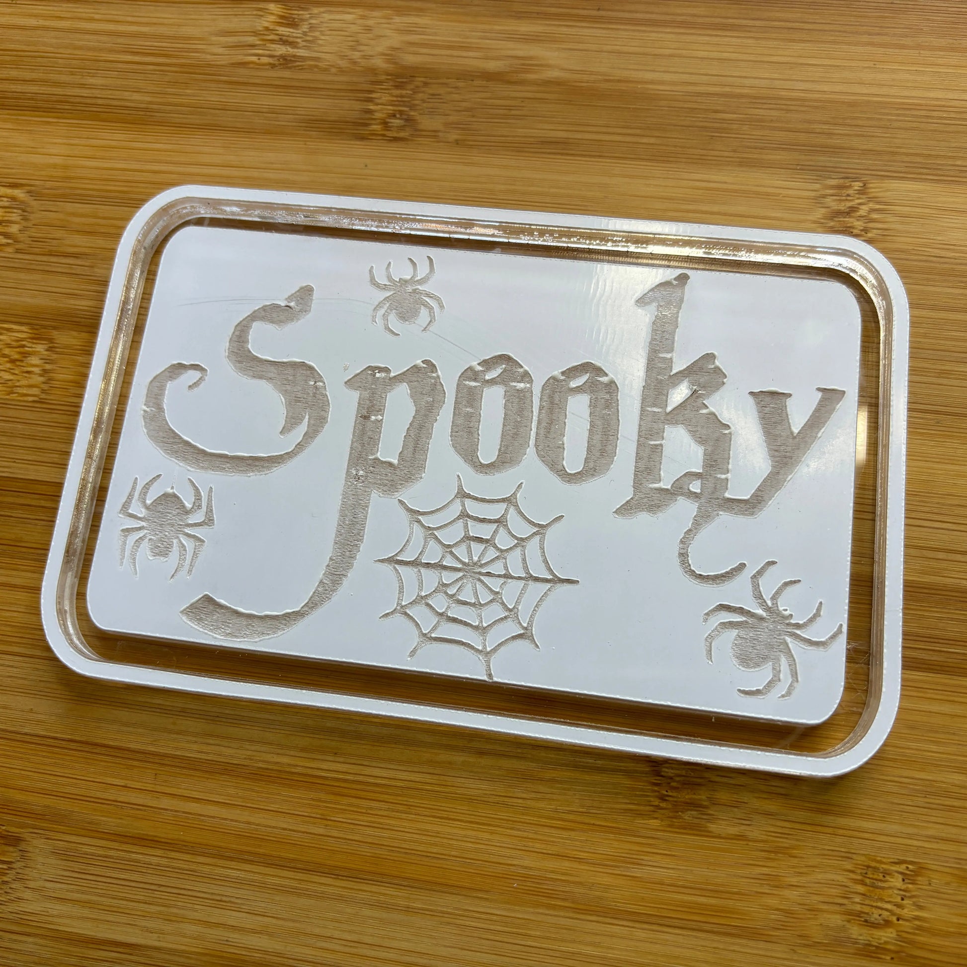 5.9" Spooky Acrylic Mold Blank