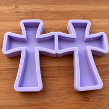Load image into Gallery viewer, 4 inch Cross Silicone Mold