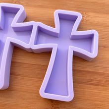 Load image into Gallery viewer, 4 inch Cross Silicone Mold