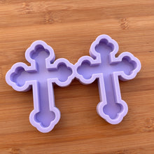 Load image into Gallery viewer, 4 inch Cross Silicone Mold