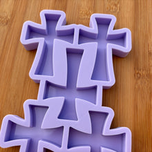 Load image into Gallery viewer, 3 inch Cross Silicone Mold