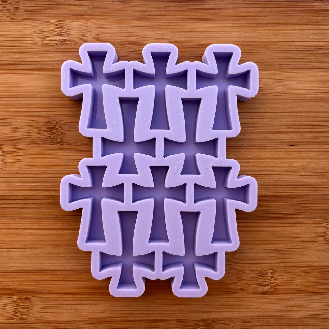 2 inch Cross Silicone Mold