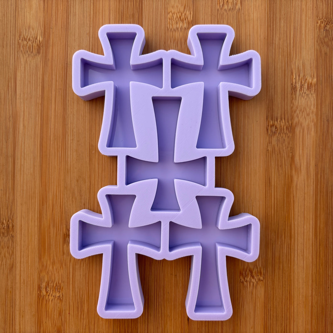 3 inch Cross Silicone Mold