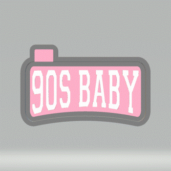 90s Baby Silicone Mold Housing STL File