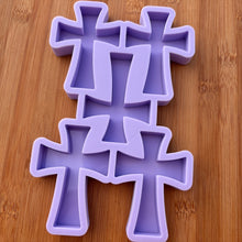 Load image into Gallery viewer, 3 inch Cross Silicone Mold