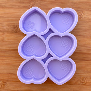 2 inch Heart Silicone Mold