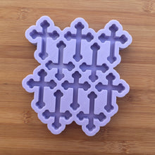 Load image into Gallery viewer, 2 inch Cross Silicone Mold