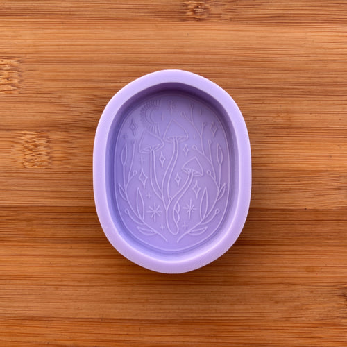 3 inch Mushroom Art Silicone Mold