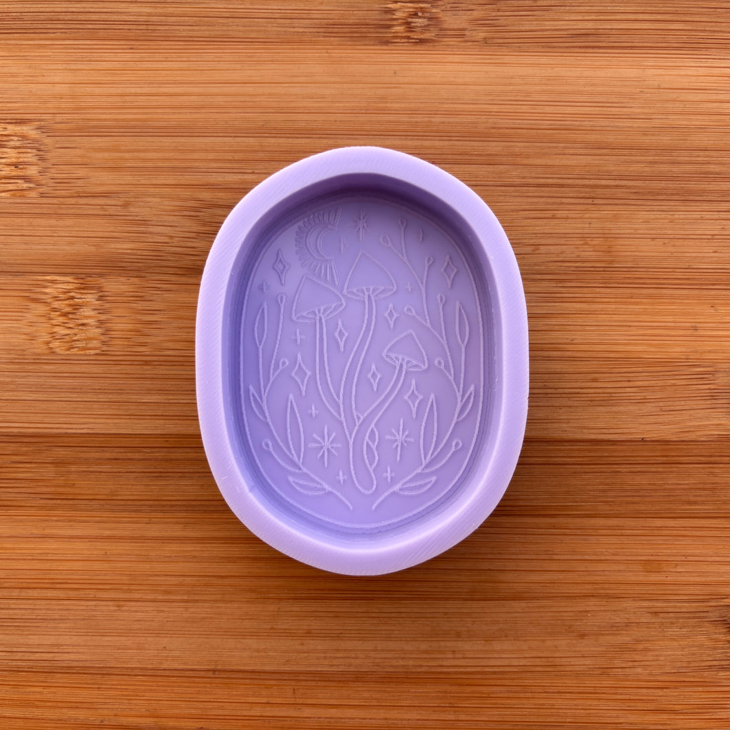 3 inch Mushroom Art Silicone Mold