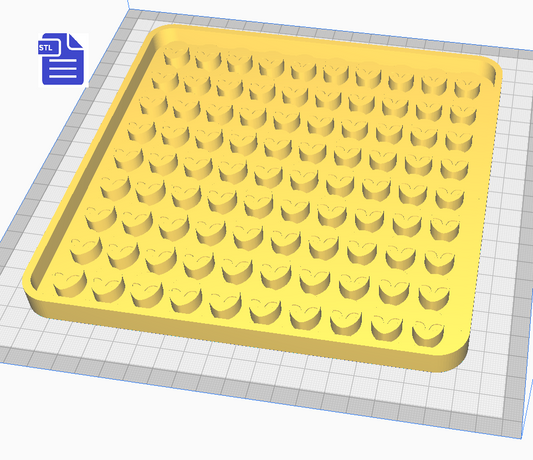 Alien Head Tray Silicone Mold Housing STL File