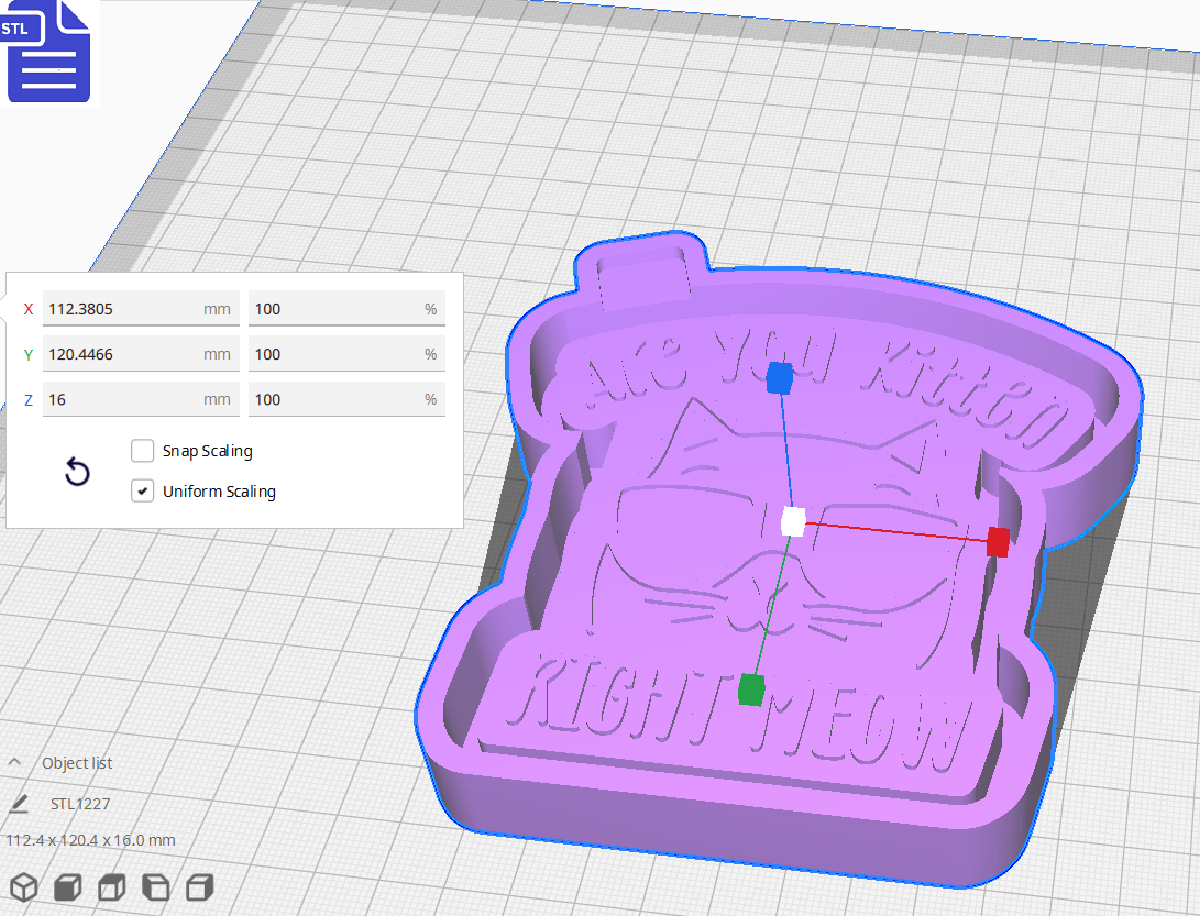 Are You Kitten Silicone Mold Housing STL File