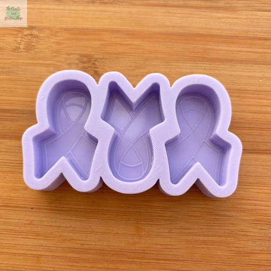 Awareness Ribbon Silicone Mold - The Crafts and Glitter Shop