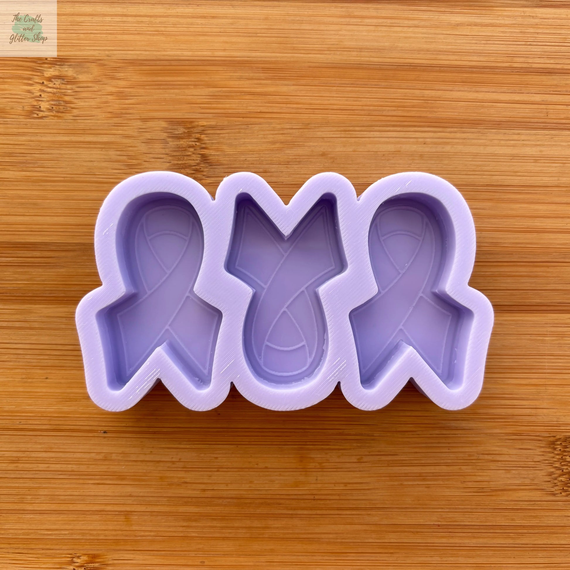 Awareness Ribbon Silicone Mold - The Crafts and Glitter Shop