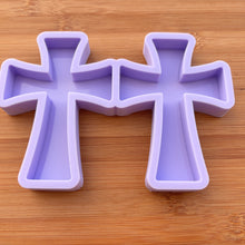 Load image into Gallery viewer, 4 inch Cross Silicone Mold