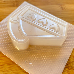 4 oz Pie Slice Plastic Mold