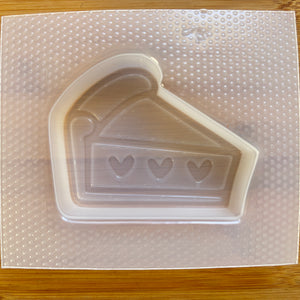 4 oz Pie Slice Plastic Mold