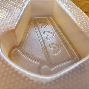 4 oz Pie Slice Plastic Mold