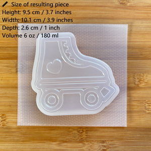 6 oz Roller Skate Plastic Mold