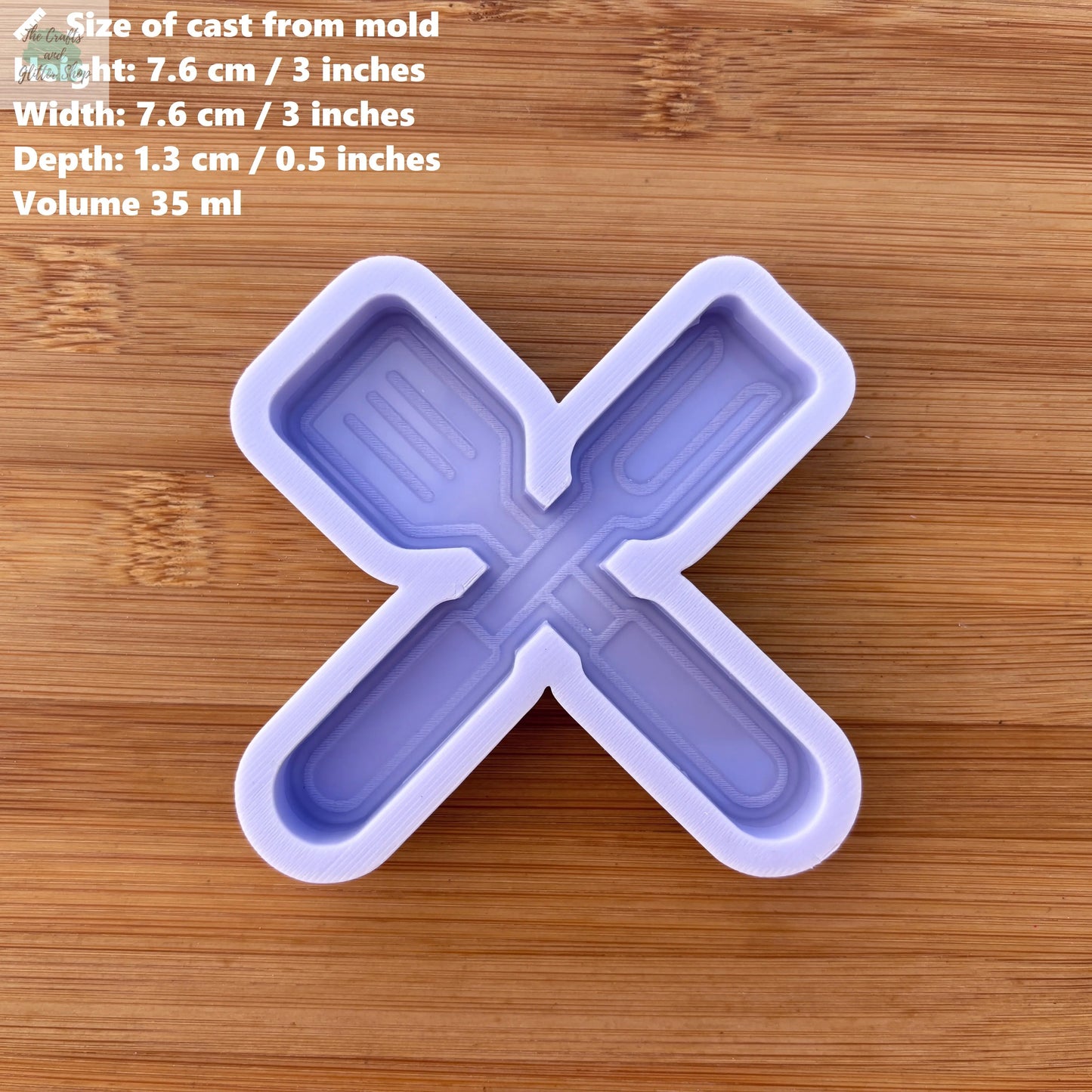 BBQ Utensils Silicone Mold - The Crafts and Glitter Shop