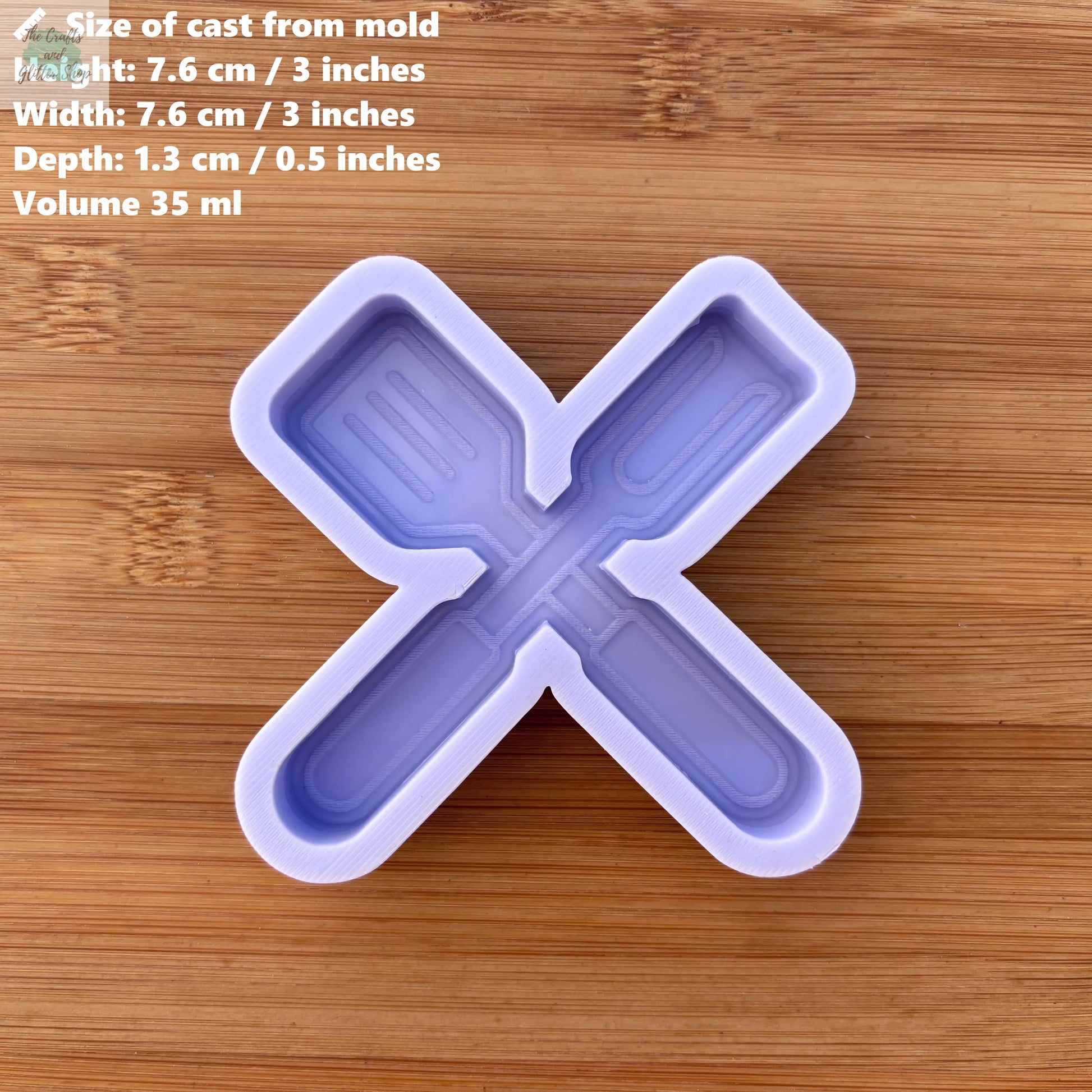 BBQ Utensils Silicone Mold - The Crafts and Glitter Shop