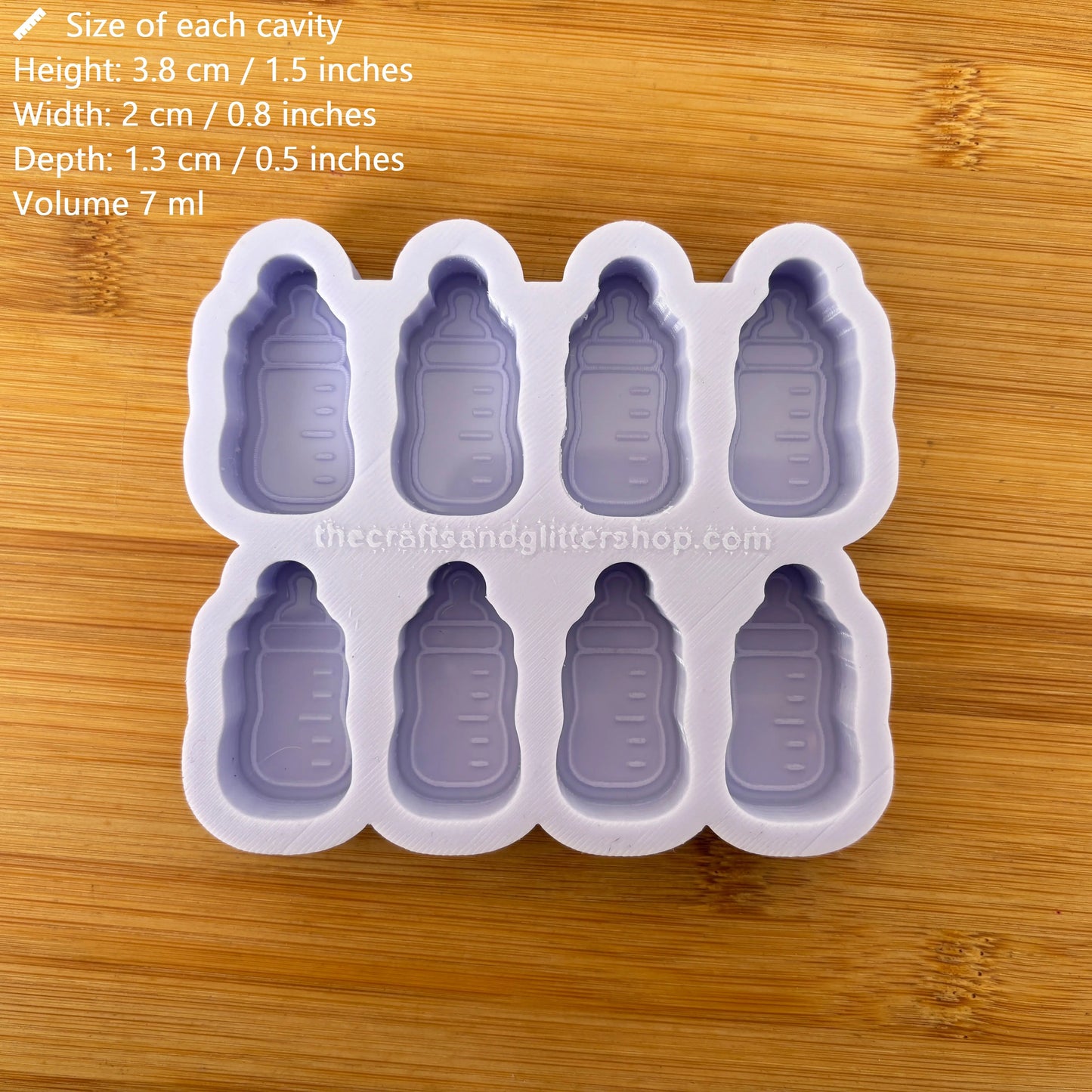 Baby Bottle Silicone Mold - The Crafts and Glitter Shop