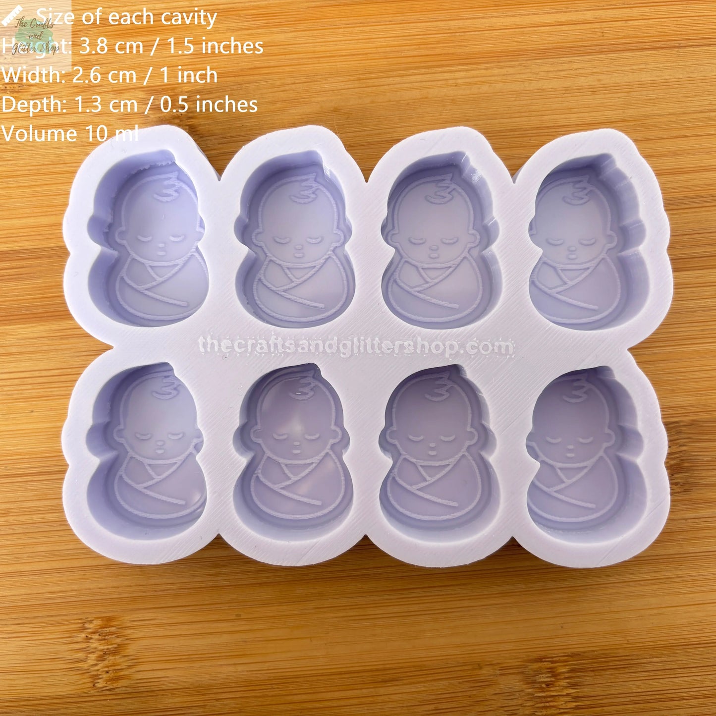 Baby Silicone Mold - The Crafts and Glitter Shop