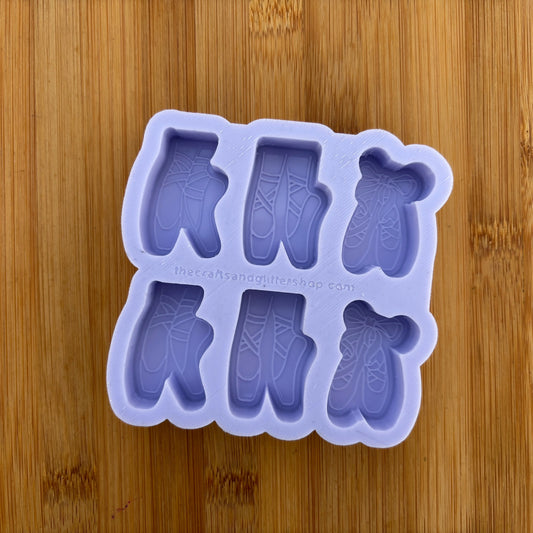 Ballerina Shoes Silicone Mold - The Crafts and Glitter Shop
