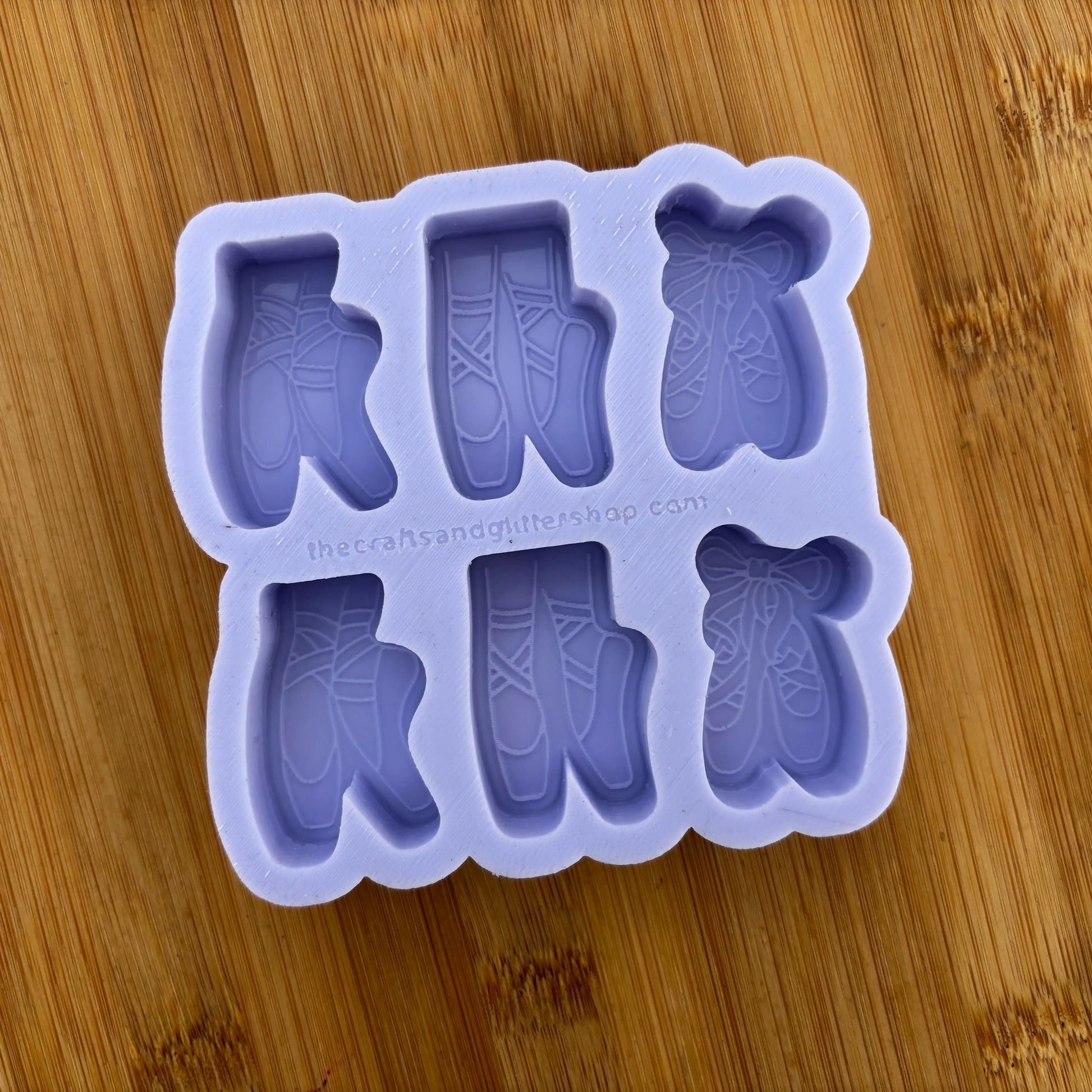 Ballerina Shoes Silicone Mold - The Crafts and Glitter Shop