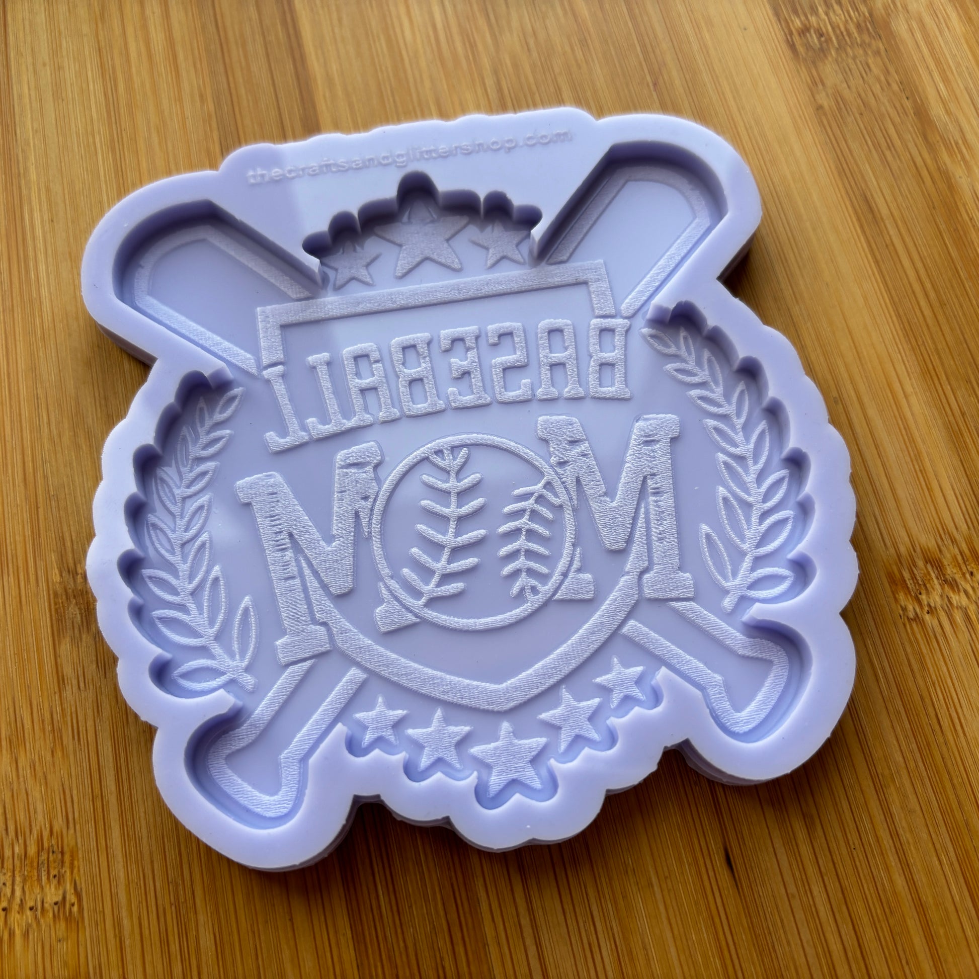 Baseball Mom Silicone Mold