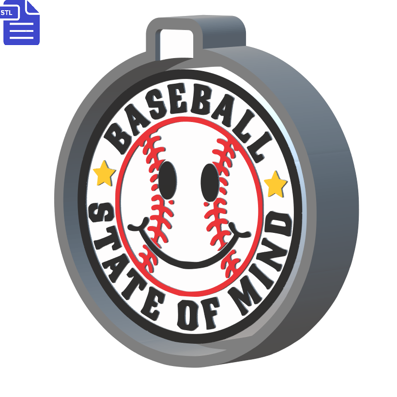 Baseball Silicone Mold Housing STL File