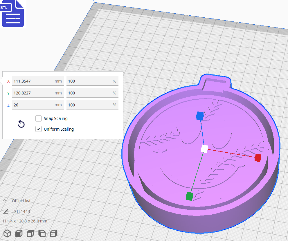 Baseball Smiley Silicone Mold Housing STL File