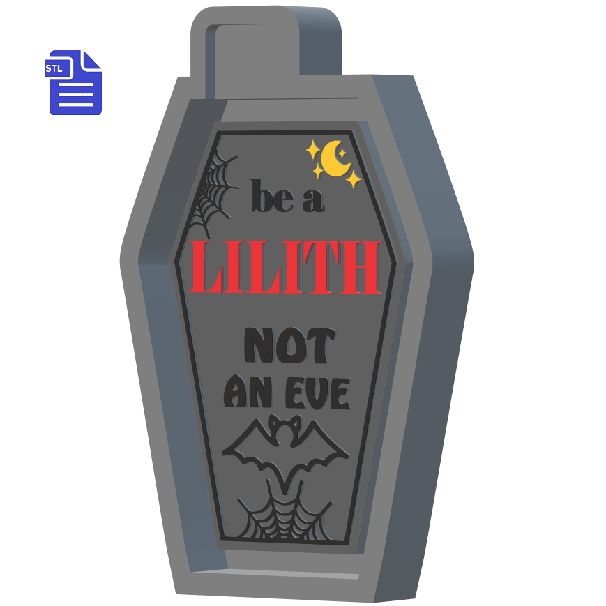 Be a Lilith Silicone Mold Housing STL File