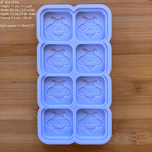 Bee Snap Bar Silicone Mold