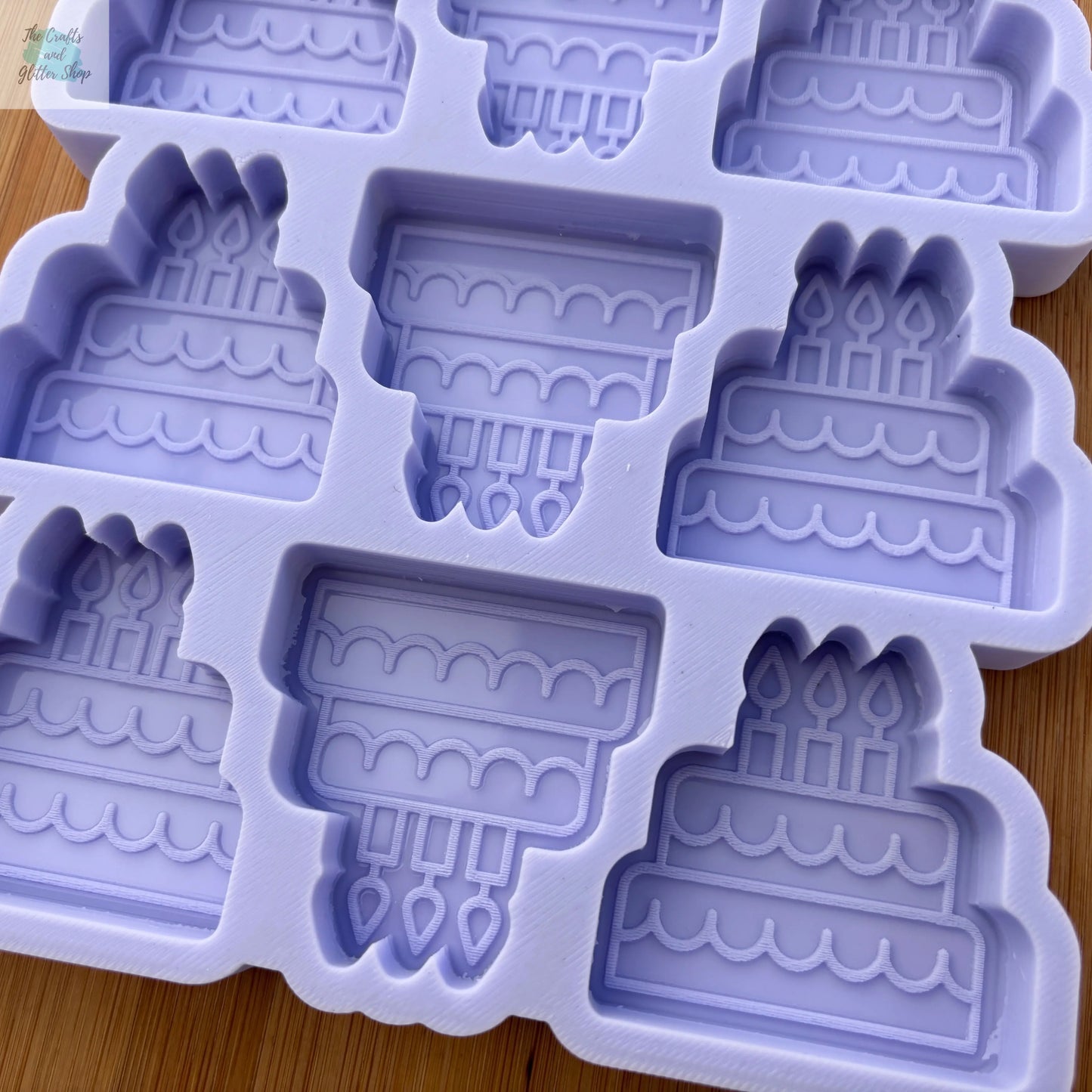 Birthday Cake Silicone Mold - The Crafts and Glitter Shop