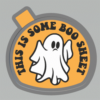 Boo Sheet Silicone Mold Housing STL File