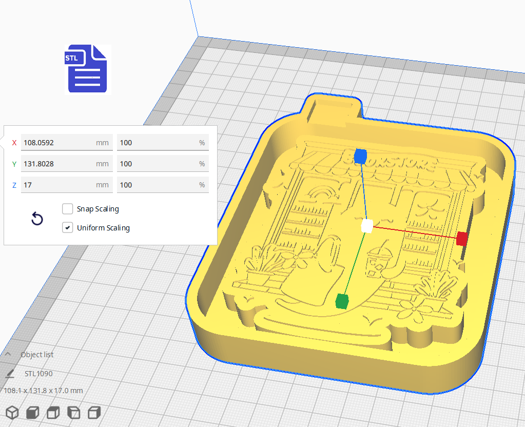 Book Shopping Ghost Silicone Mold Housing STL File