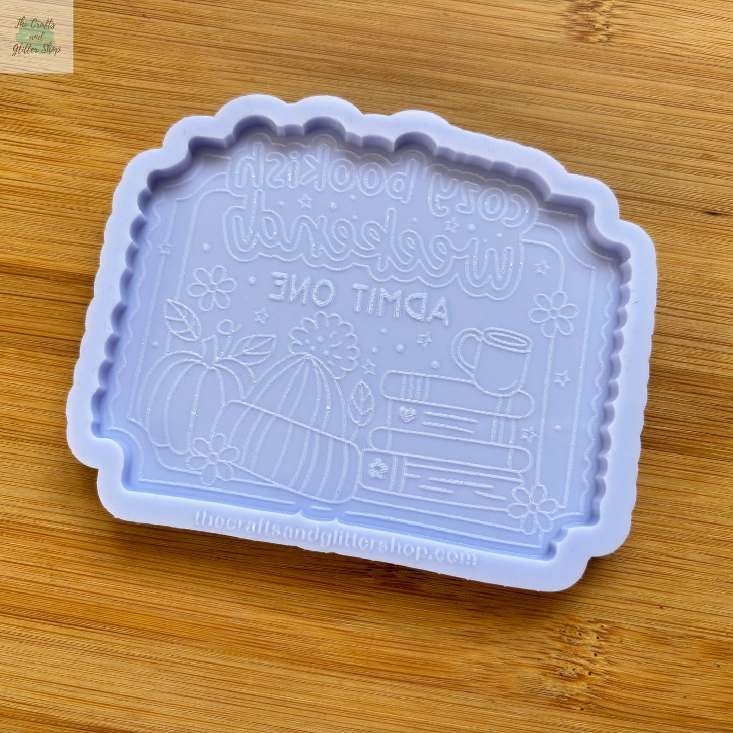 Bookish Silicone Mold - The Crafts and Glitter Shop